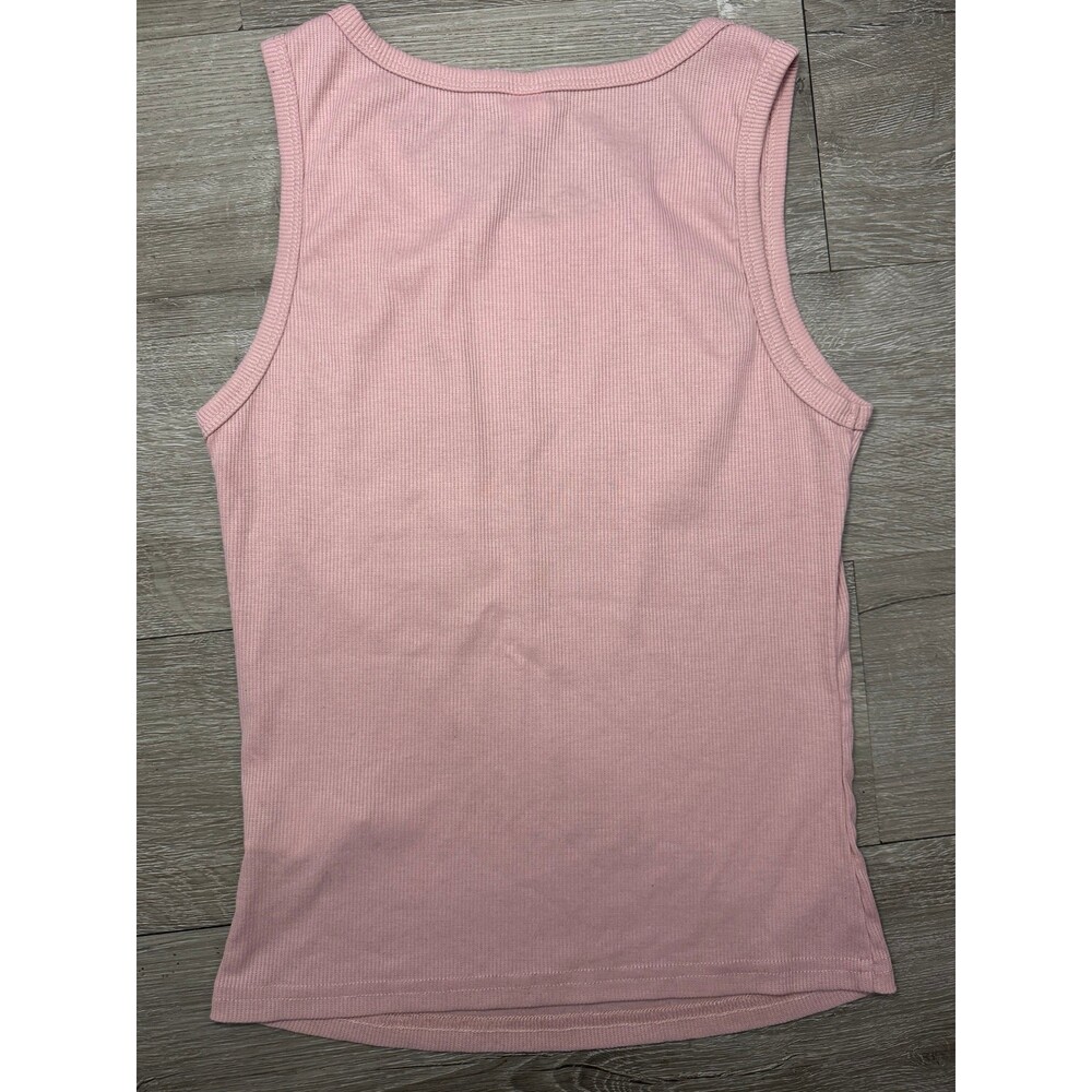 SHEIN Teen Ribbed Tank Top Bundle 14Y Black Pink Sleeveless - Picture 5 of 9